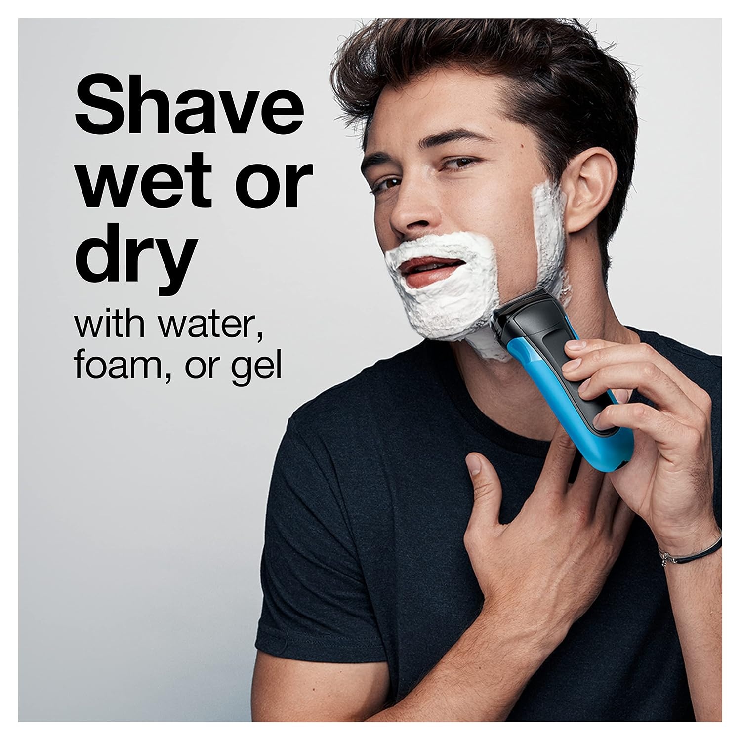Braun Electric Razor for Men, Series 3 310s Electric Foil Shaver, Rechargeable, Wet & Dry(Braun 310s)