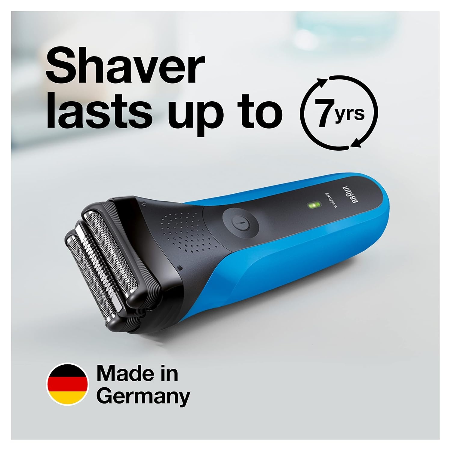 Braun Electric Razor for Men, Series 3 310s Electric Foil Shaver, Rechargeable, Wet & Dry(Braun 310s)