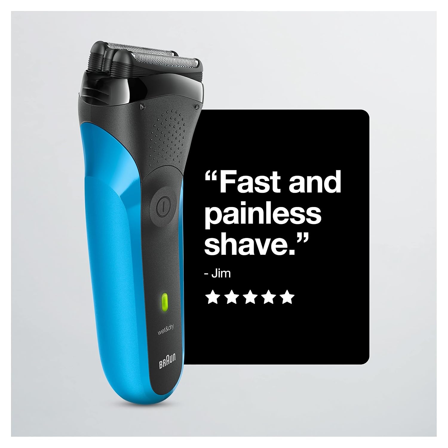 Braun Electric Razor for Men, Series 3 310s Electric Foil Shaver, Rechargeable, Wet & Dry(Braun 310s)