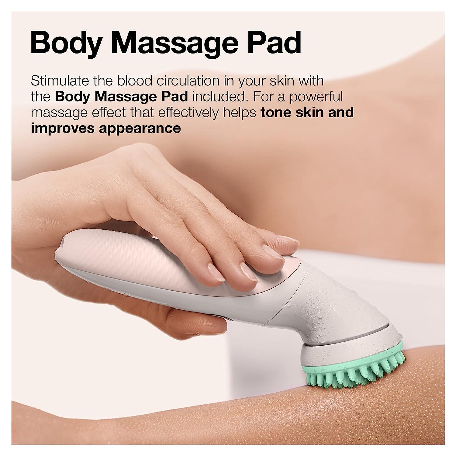 Braun Silk-épil 9 Flex Epilator, 360 Flex and Pivoting Head, Wet and Dry, Includes Shaver Head, Trimmer Comb, SES9-041 3D, Tinted Gold(SES9-020)