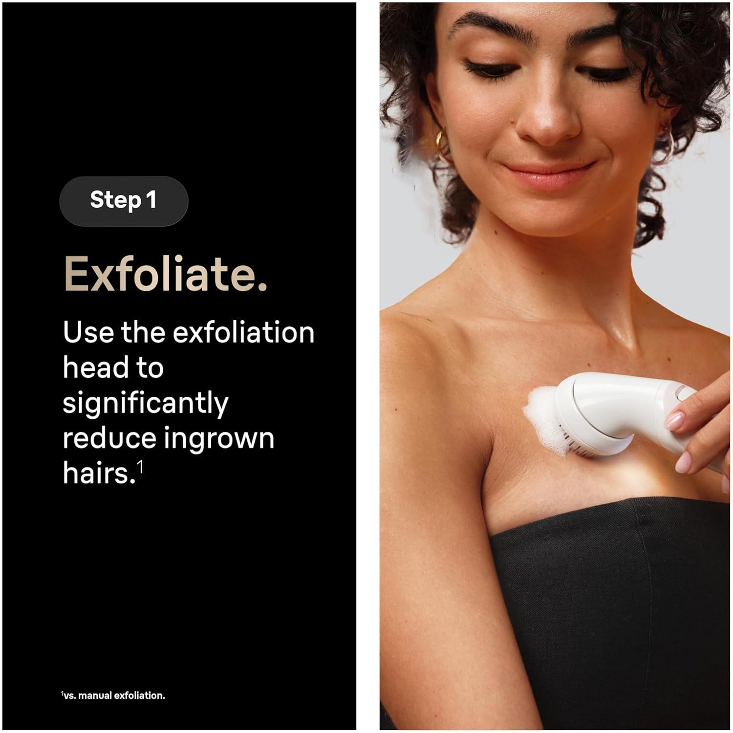 Braun Epilator Silk-épil 9, Hair Removal Device, Women Shaver & Trimmer, Pivoting Head, Wet and Dry Epilator, Includes Shaver Head and Trimmer Comb, SES9-030(9-481)