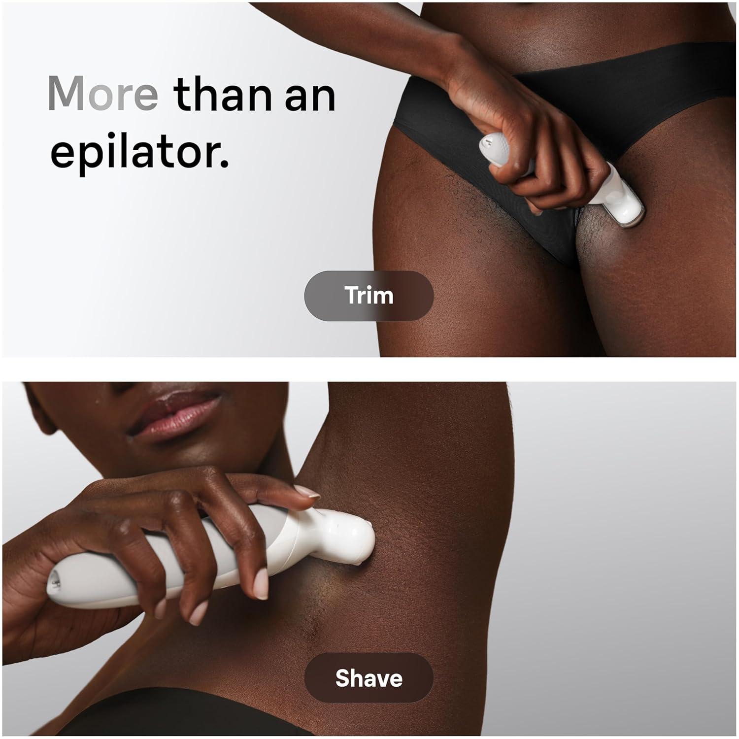 Braun Epilator Silk-épil 9, Hair Removal Device, Women Shaver & Trimmer, Pivoting Head, Wet and Dry Epilator, Includes Shaver Head and Trimmer Comb, SES9-030(9-030)