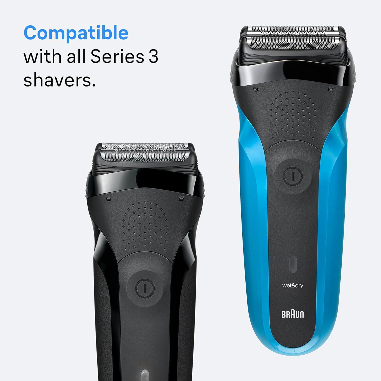 Braun Series 3 Pro Skin Electric Shaver Replacement Head – 32B – Compatible with Electric Razors 3000s, 3010s, 3040s, 3050cc, 3070cc, 3080s, 3090cc(1 Count (Pack of 1))